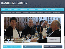 Tablet Screenshot of danielmccarthyosb.com